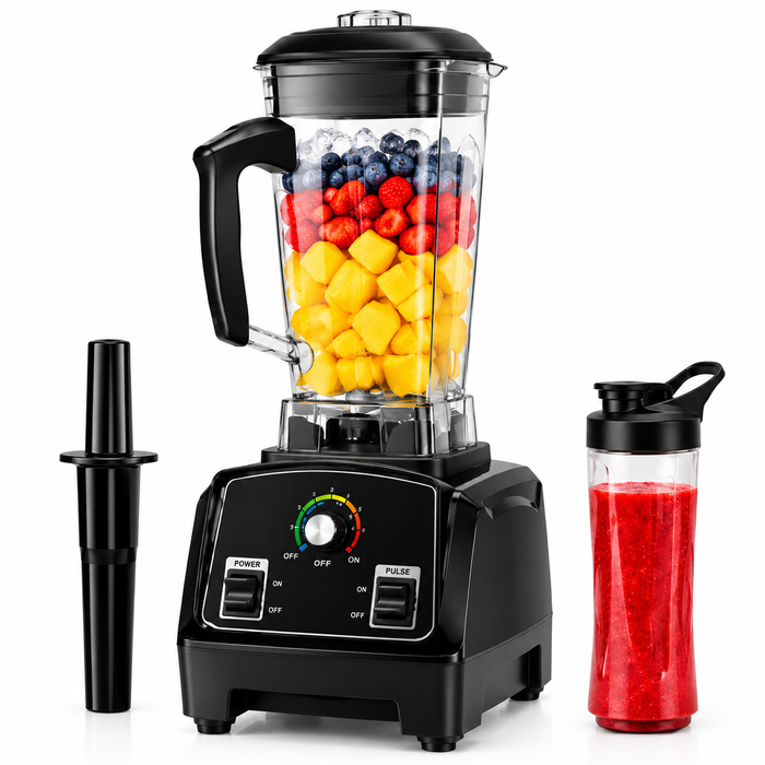 2L Commercial High-Speed Countertop Blender