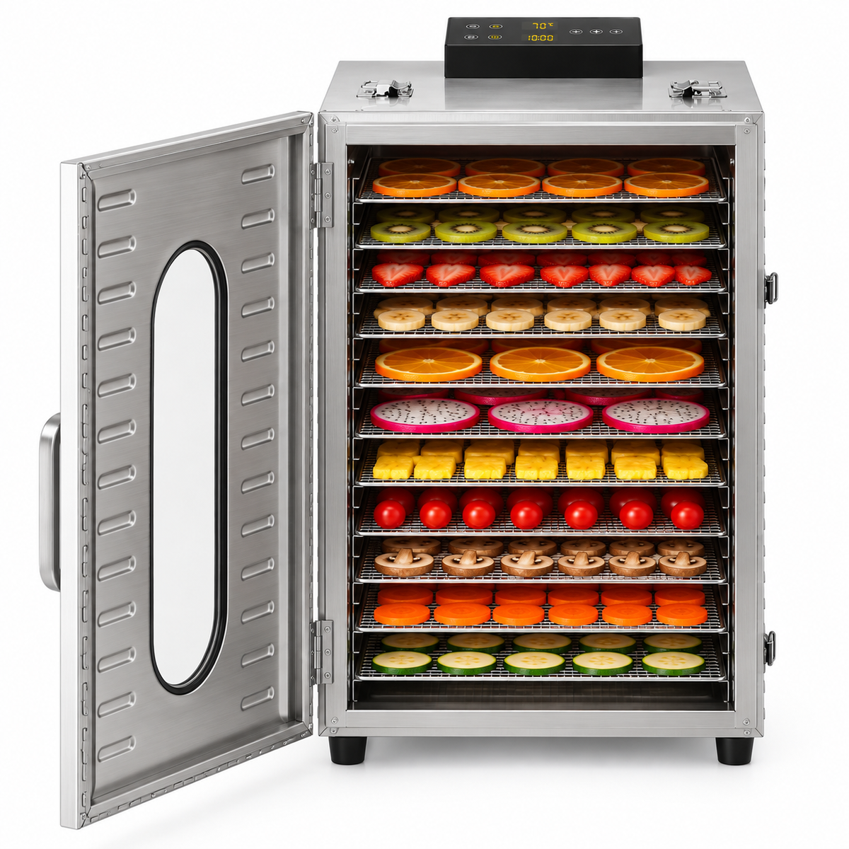 20-Tray Stainless Steel Food Dehydrator – China B2B/B2C