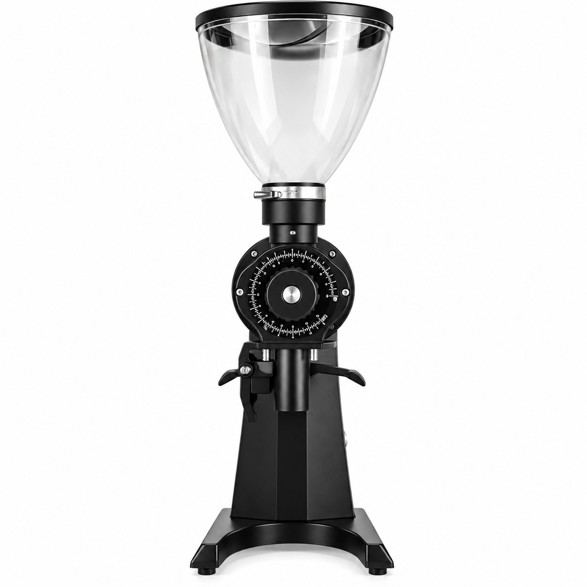 Bangwei Commercial Electric Coffee Grinder with 98mm Titanium Burrs (1000W, 1500g Hopper)