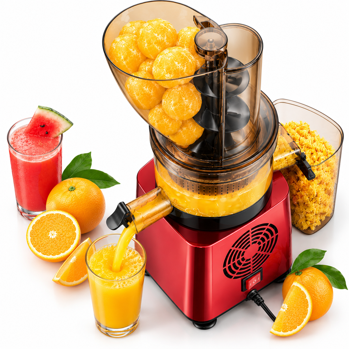 Bangwei Commercial Automatic Orange Juicer Machine (36 Oranges/Min)