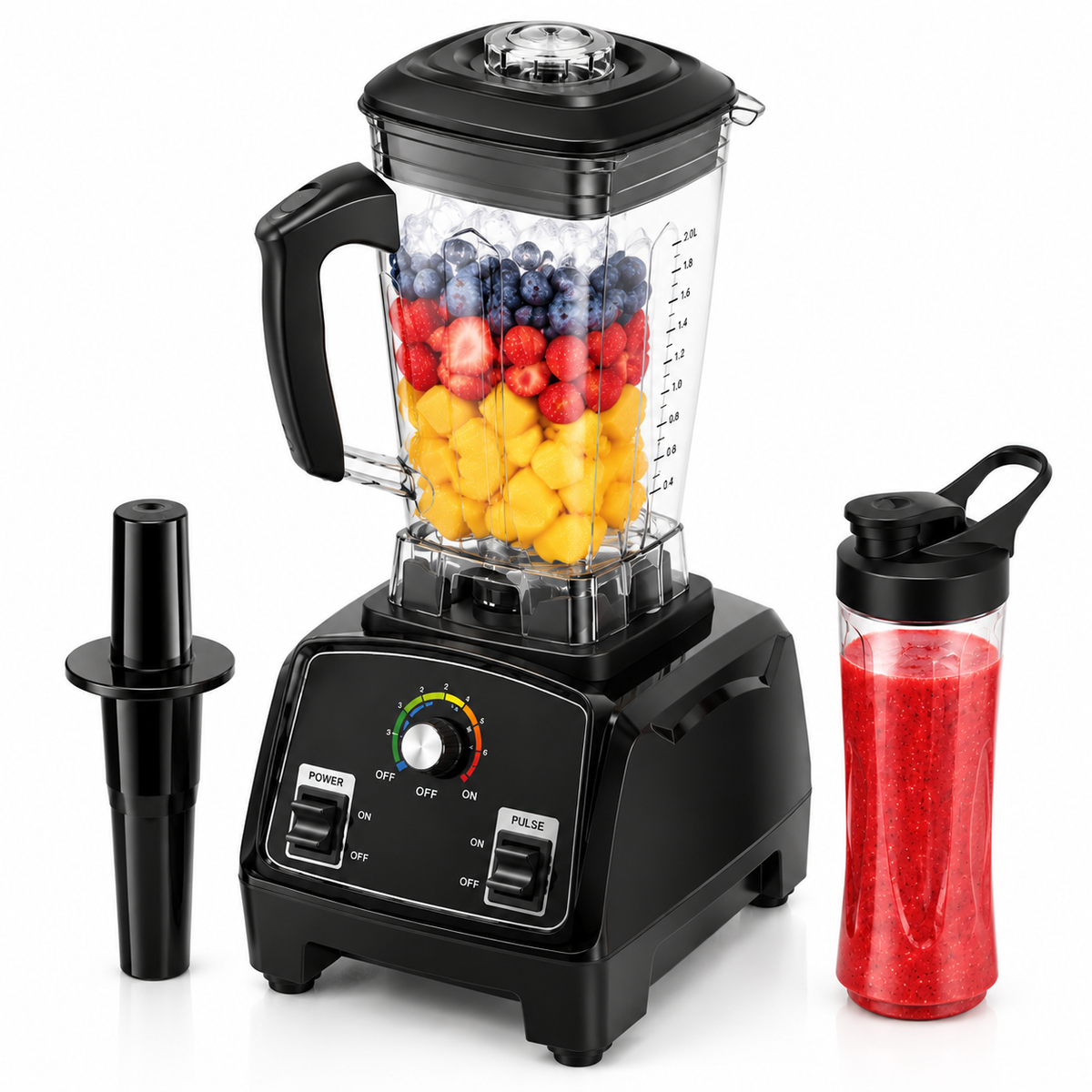 2L Commercial High-Speed Countertop Blender – China B2B/B2C