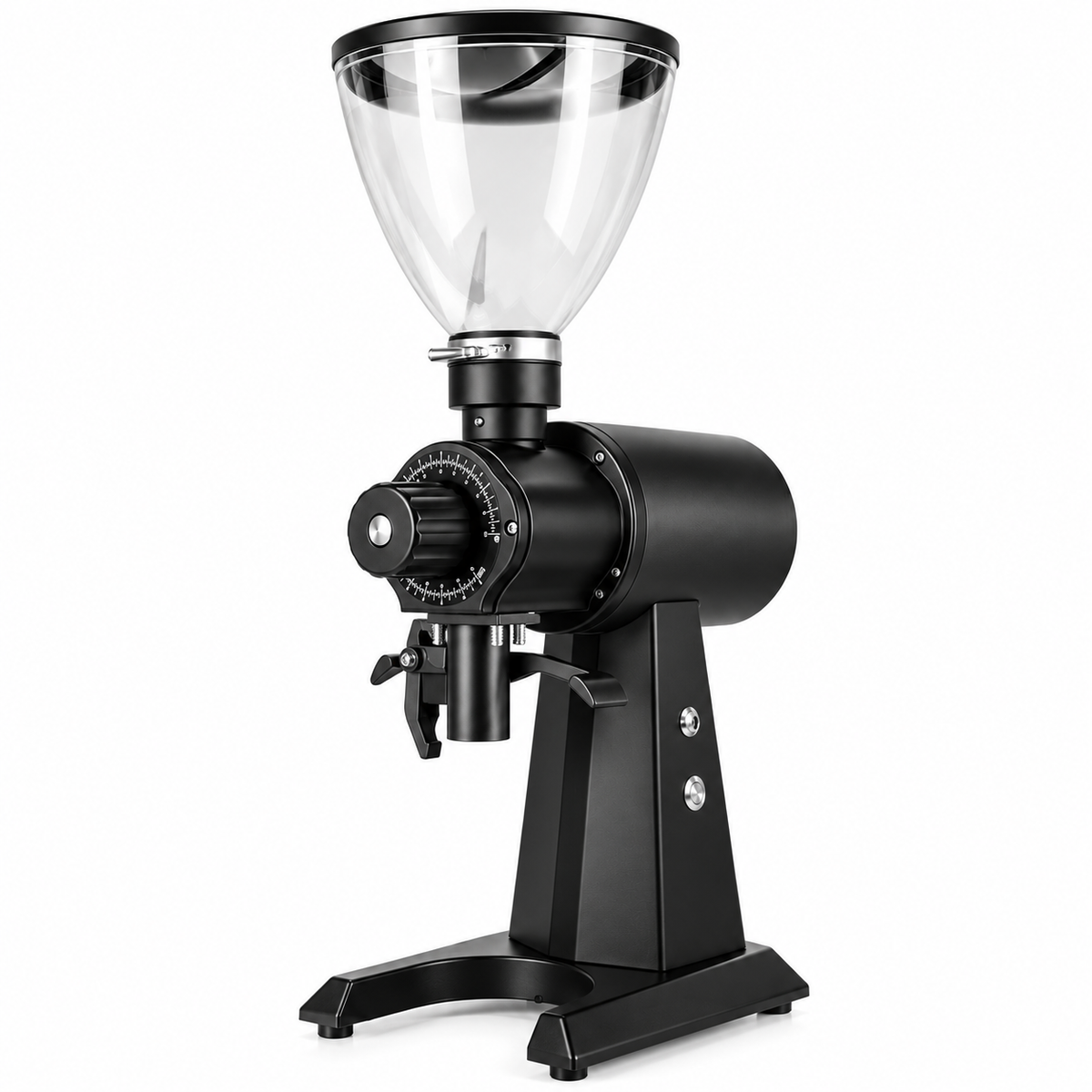 Bangwei Commercial Electric Coffee Grinder with 98mm Titanium Burrs (1000W, 1500g Hopper)