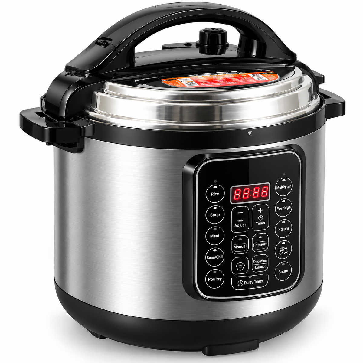 8L 12-in-1 Electric Pressure Cooker with 3 Taste Settings – China B2B/B2C