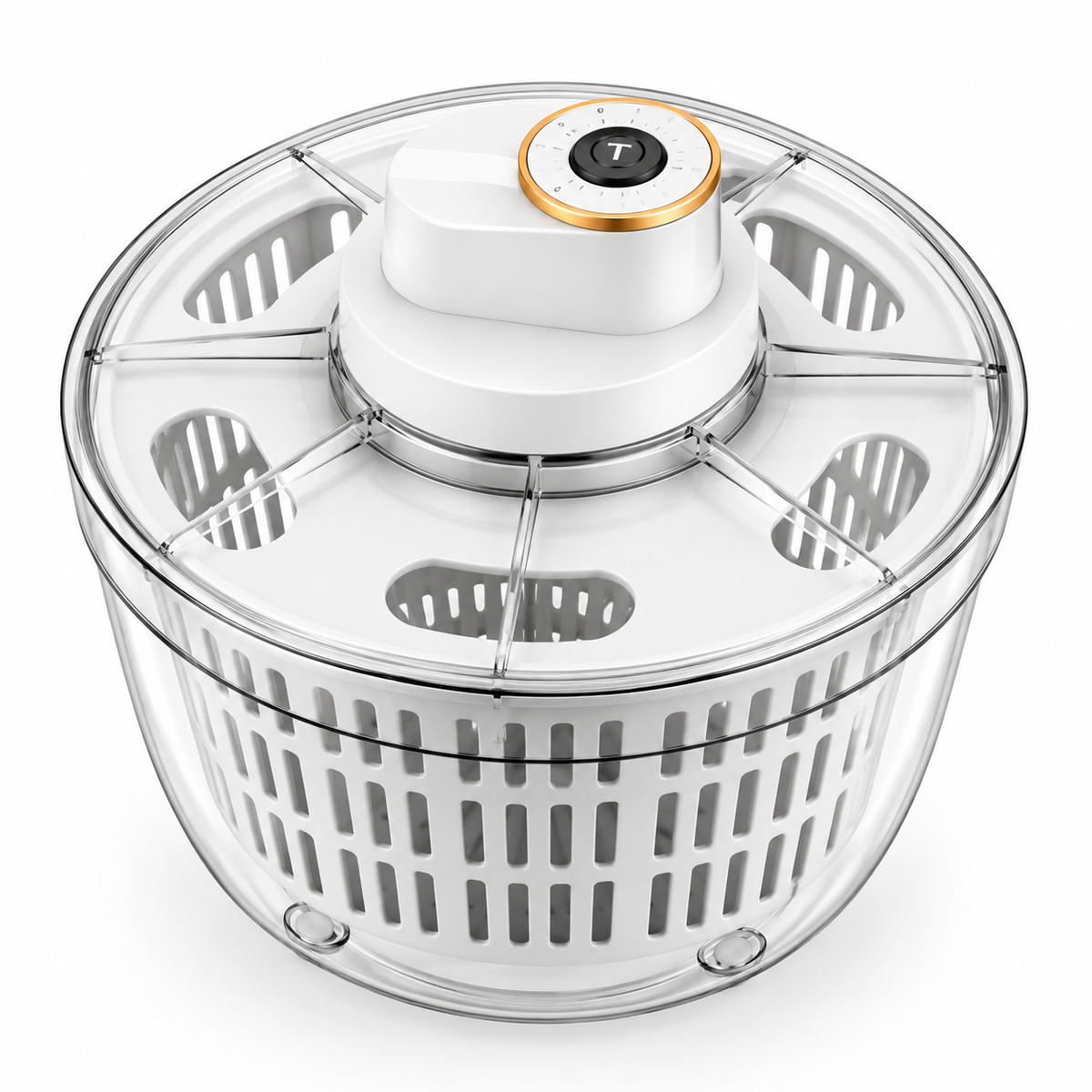 Rechargeable Electric Salad Spinner Automatic Vegetable Dryer