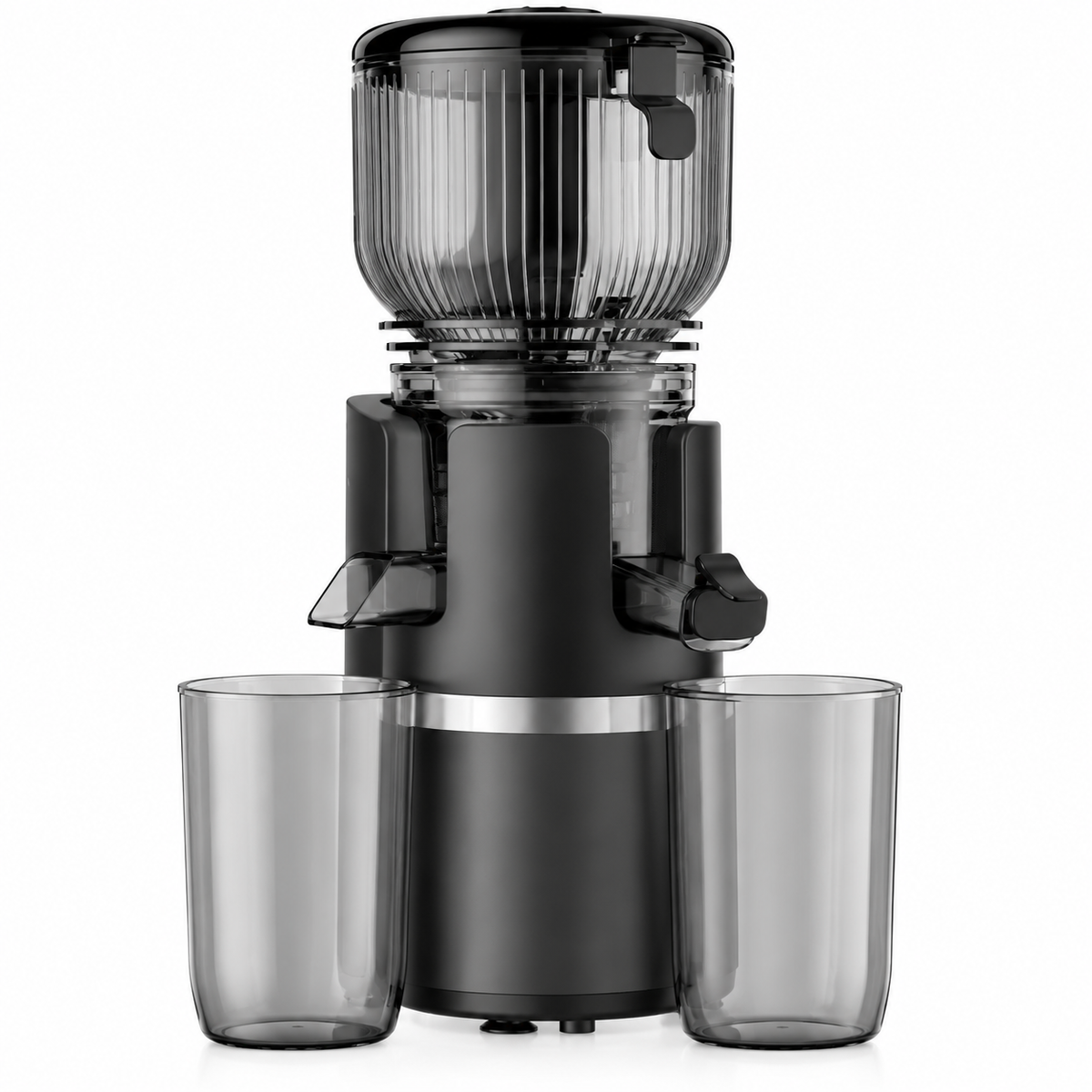 Bangwei Compact Whole Slow Masticating Juicer with Wide Chute (300W Cold Press)
