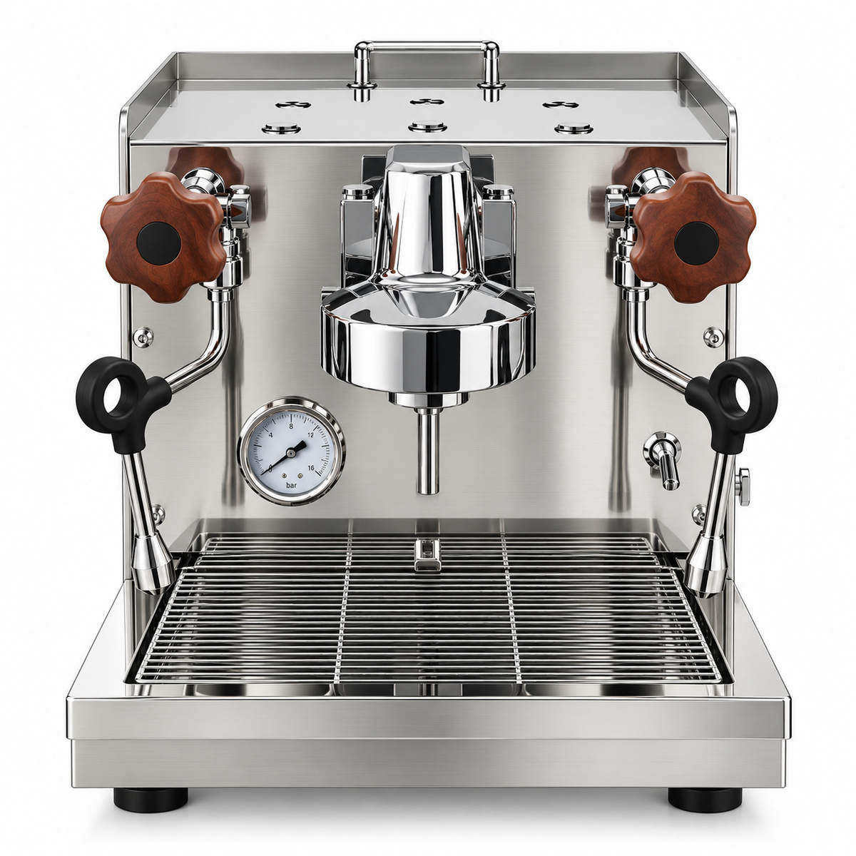 Bangwei Commercial Dual Boiler Espresso Machine with Rotary Pump & Saturated Group Head (2600W, 2L)