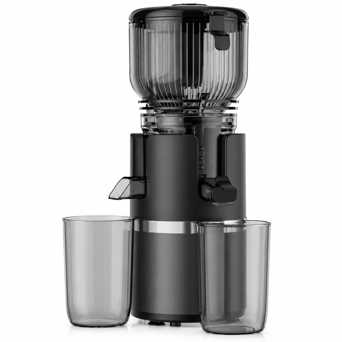 Bangwei Compact Whole Slow Masticating Juicer with Wide Chute (300W Cold Press)