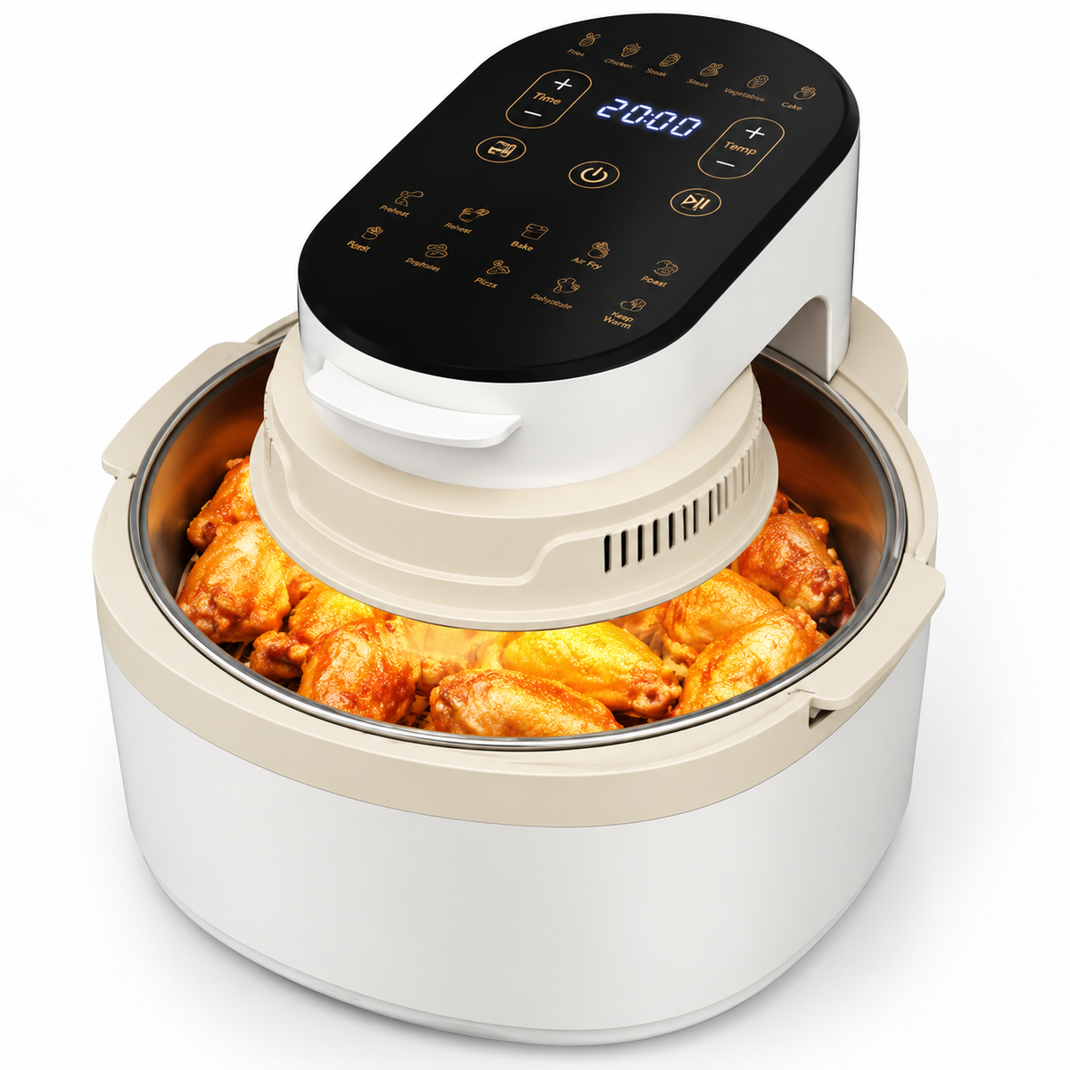 8L Smart Touch 360° Visible Window Air Fryer – China B2B/B2C