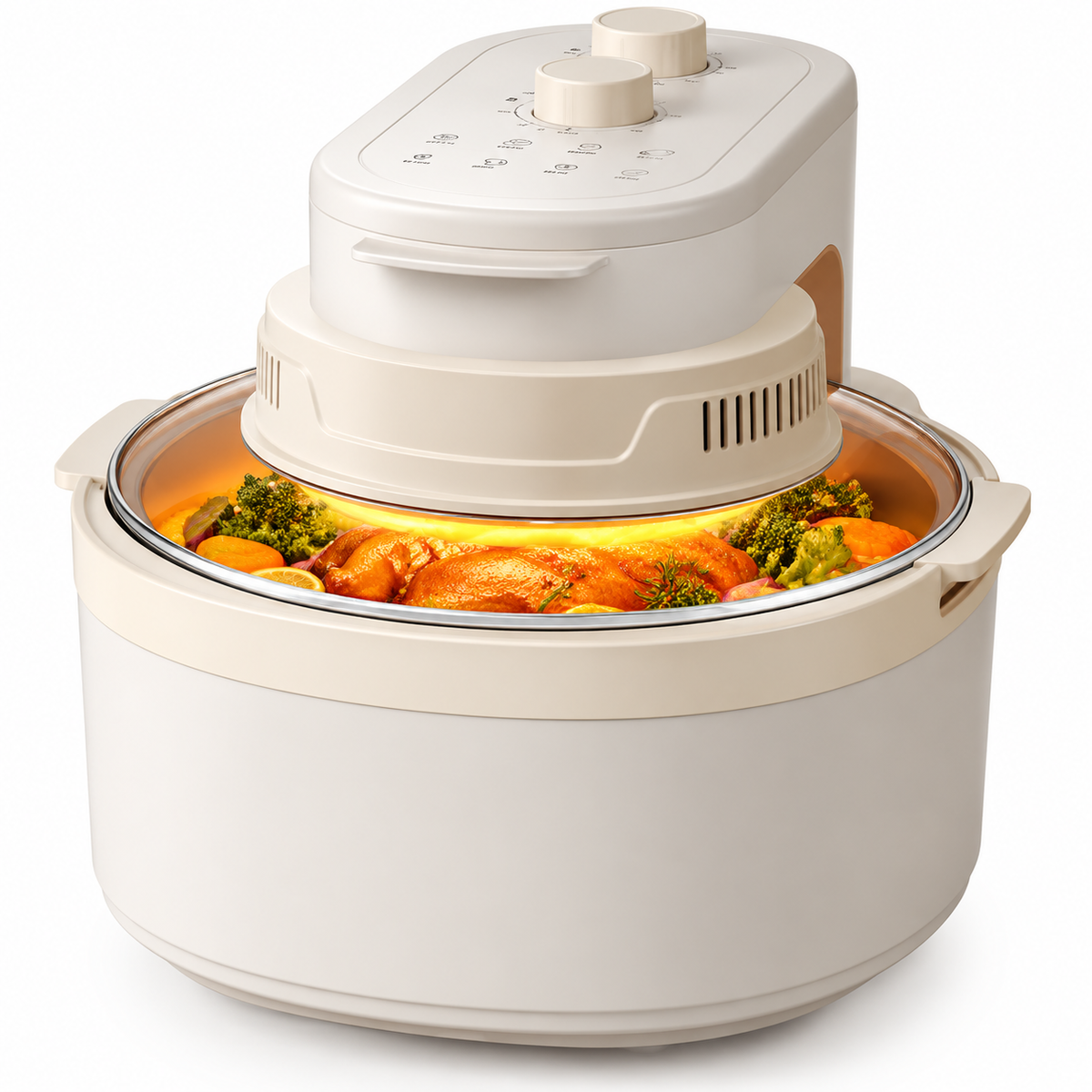 8L 360° Panoramic Visible Window Air Fryer – China B2B/B2C