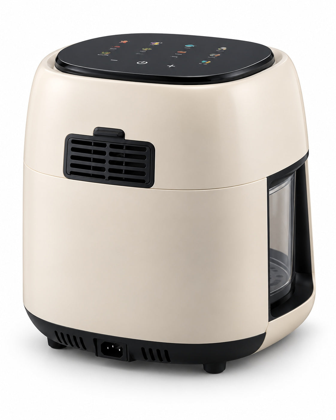 Bangwei ZG-006 air fryer rear angle on white background