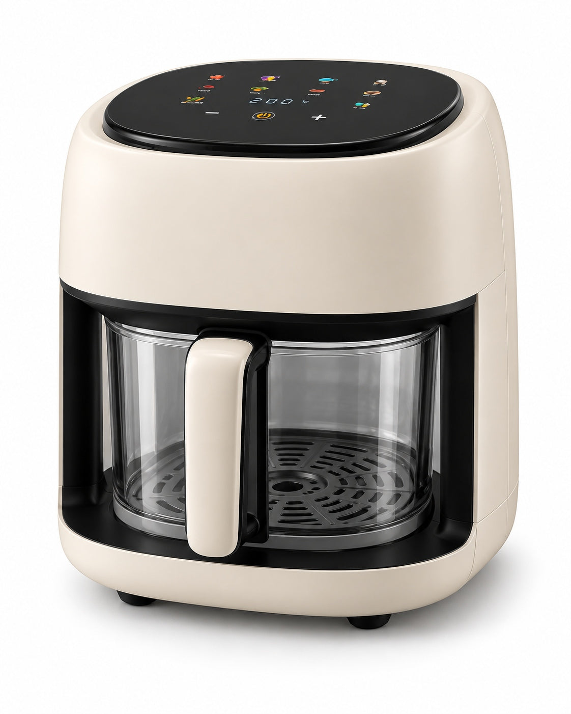Bangwei ZG-006 air fryer right angle on white background