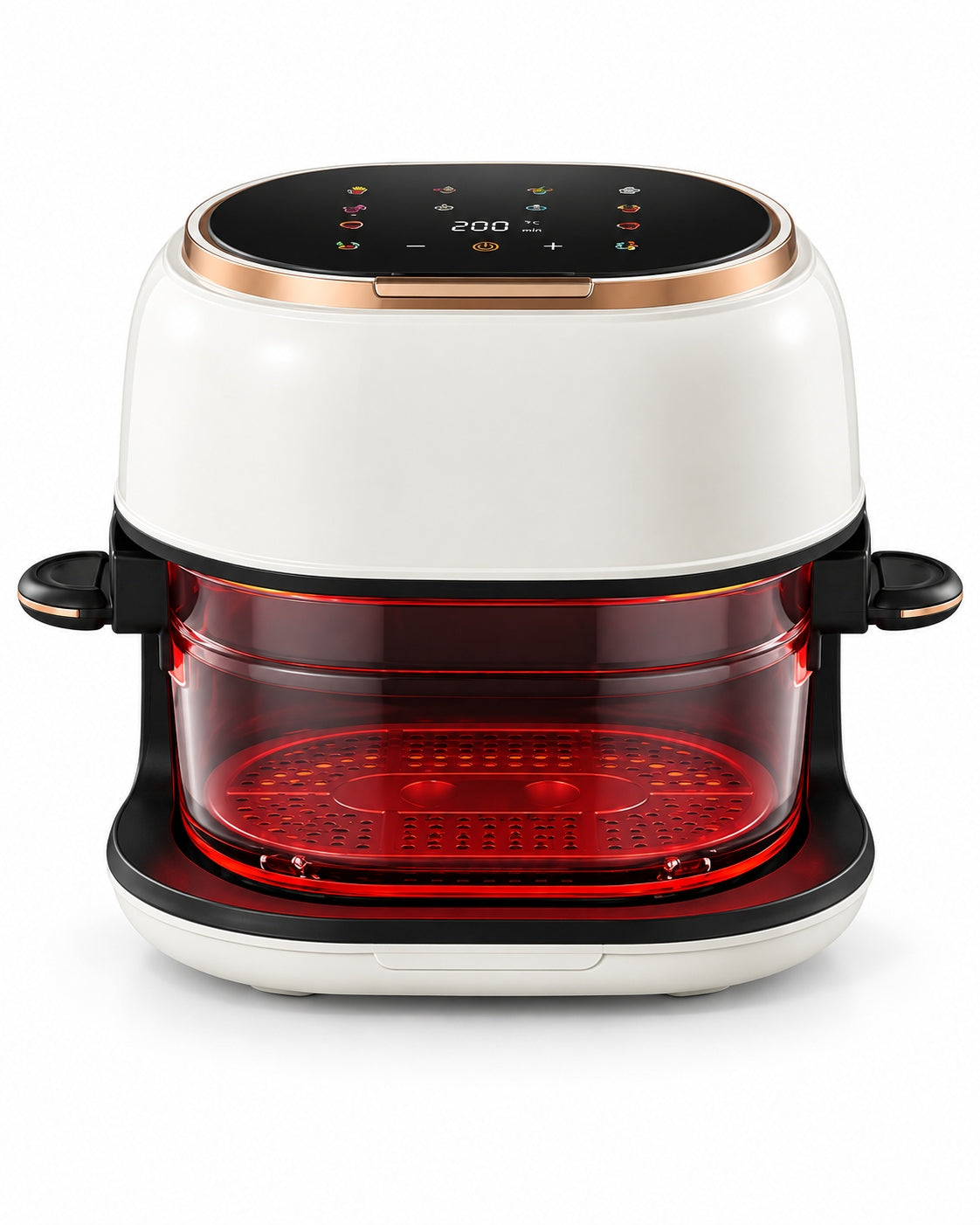 Bangwei ZG-A3 air fryer front view on white background