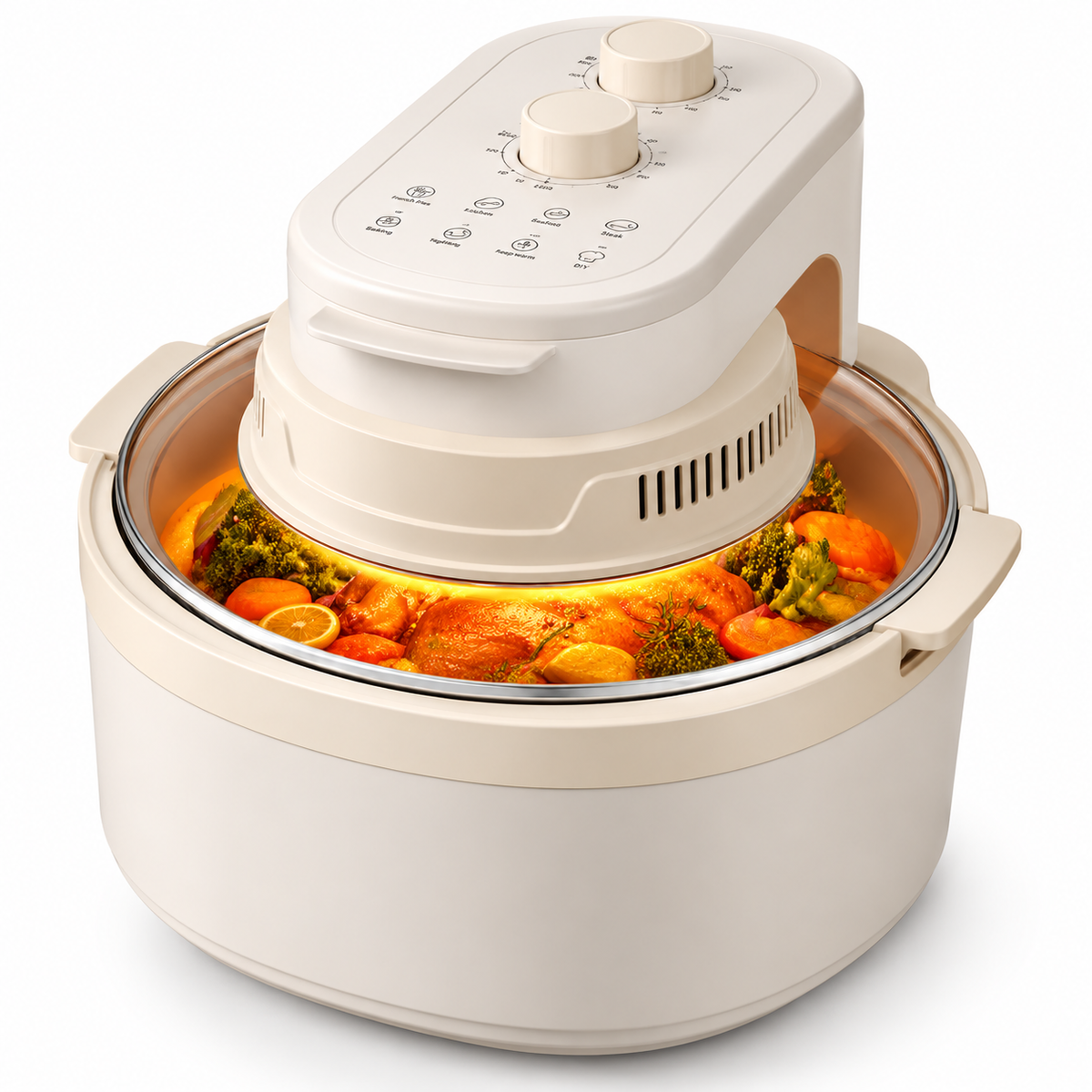 8L 360° Panoramic Visible Window Air Fryer – China B2B/B2C