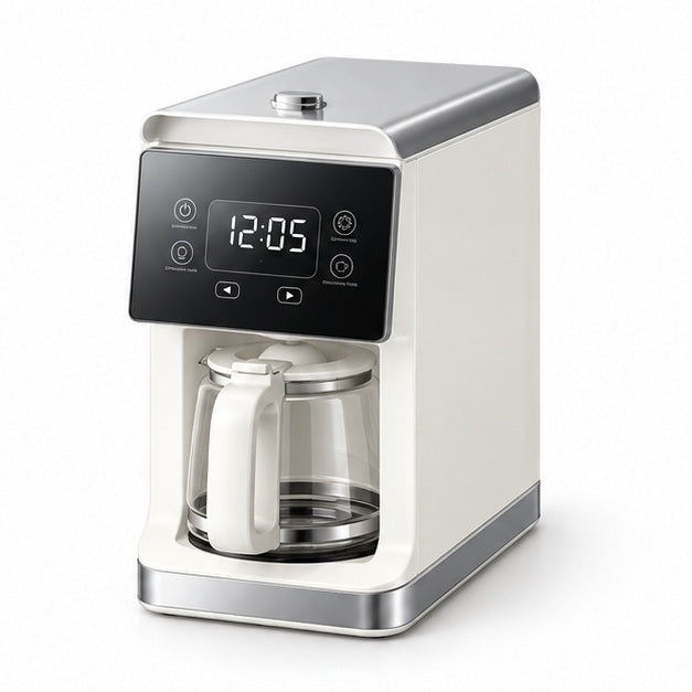 Bangwei coffee machine CGM502, white background, angle 2