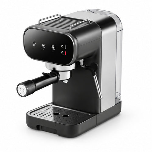 Bangwei coffee machine HPM601, white background, angle 2
