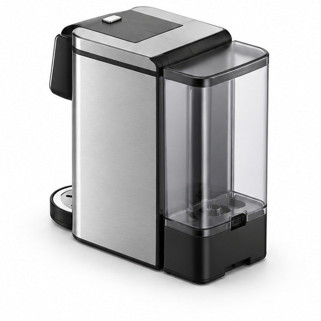 Bangwei coffee machine KC101C, white background, angle 4