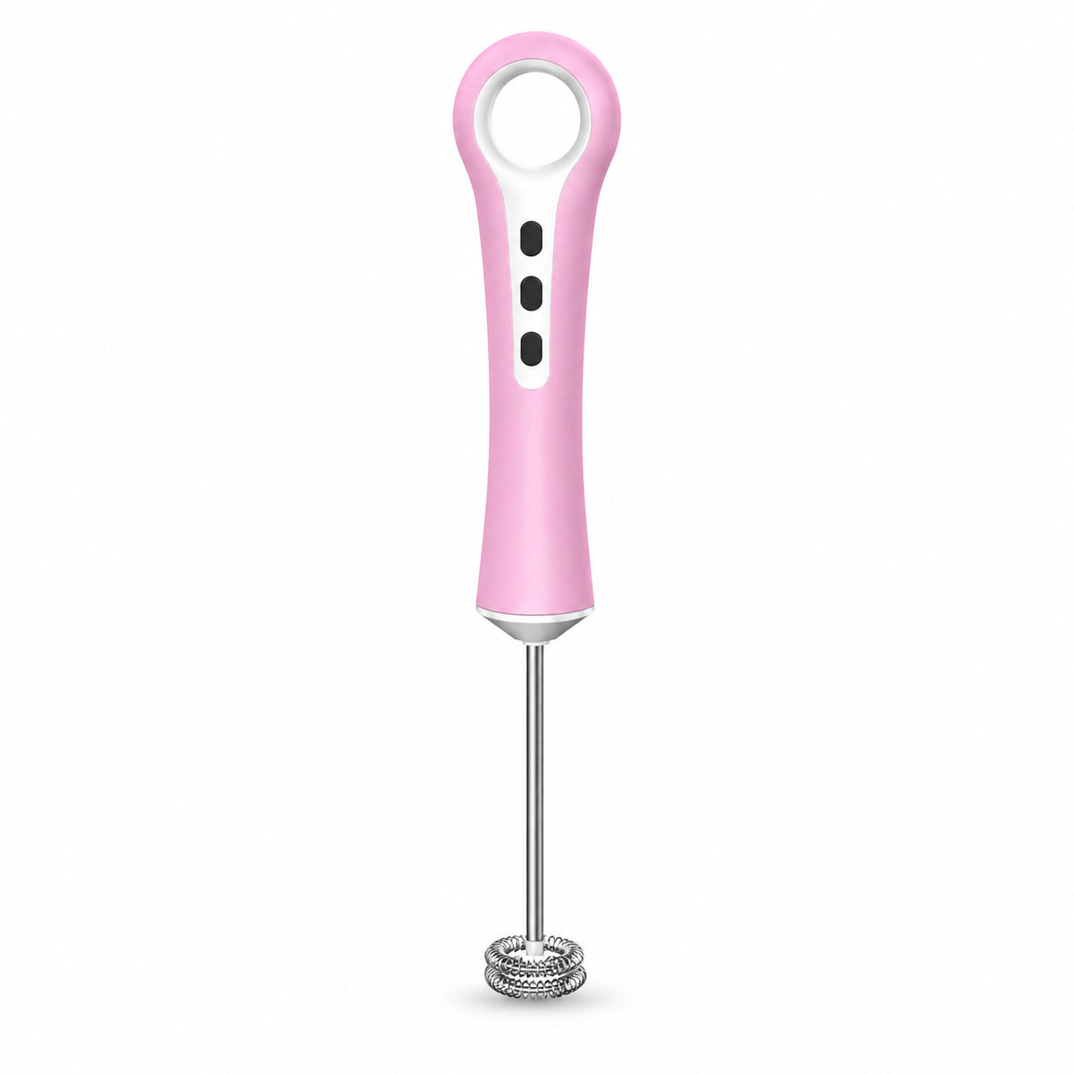 Wireless Milk Frother - KD-321 - white background view 2