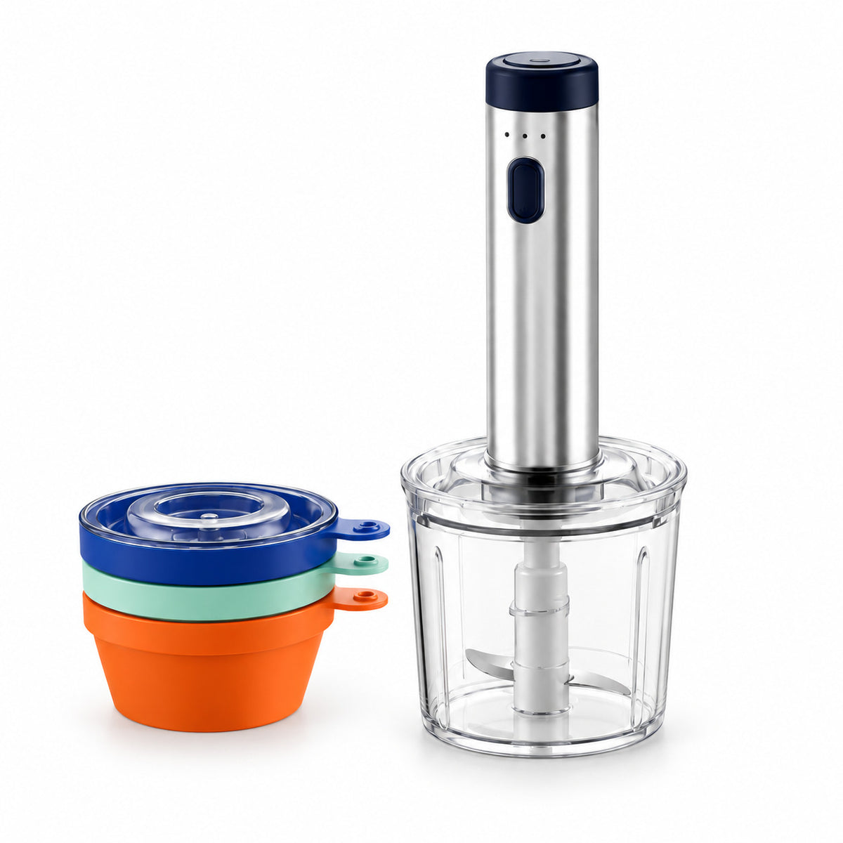 Wireless Hand Blender - KT-1235 - white background view 1