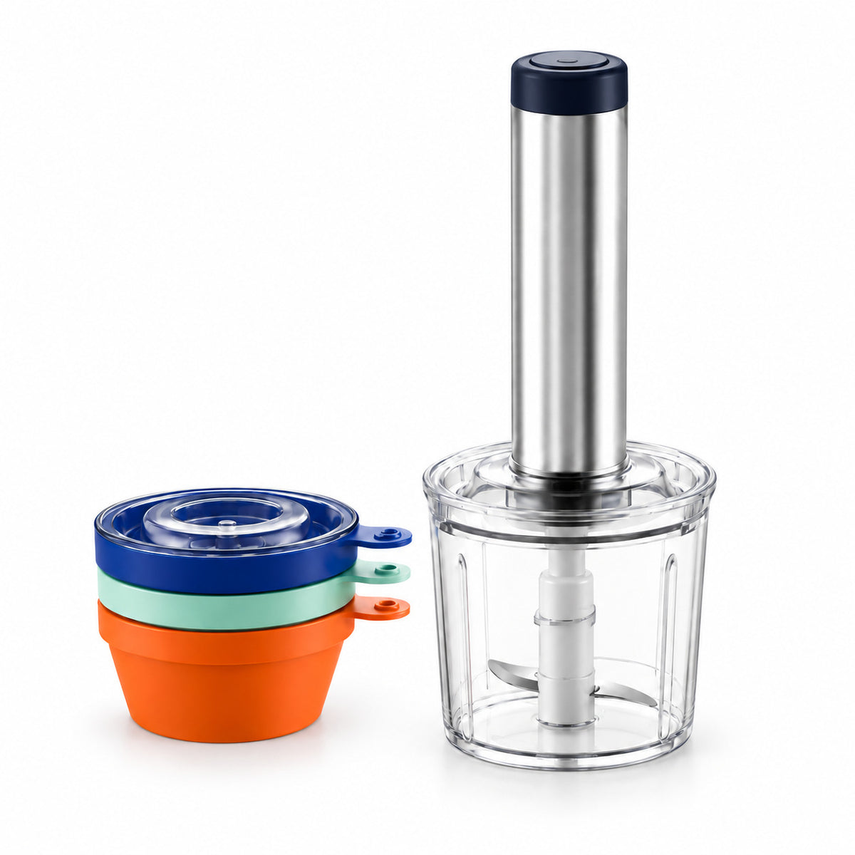 Wireless Hand Blender - KT-1235 - white background view 3